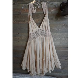 Free People Ruffle Mini Dress